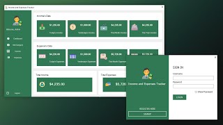 C# Project - Income and Expenses Tracker System with Video Tutorial