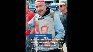 Le PE cible les alliés d’Erdogan en Europe, critiquant la répression turque à l’étranger et la propa