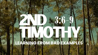 Learning From Bad Examples - Choir Led Service
