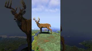 Minecraft Deer Organic Build Challenge Timelapse 🤯
