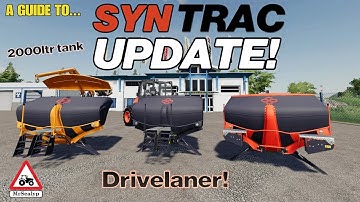 MOD UPDATE SYNTRAC (DriveLaner) Farming Simulator 19 PS4 (Review) Modhub.