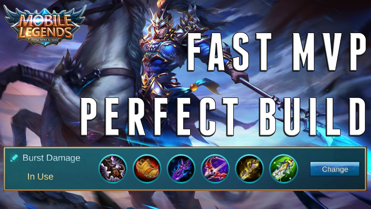 Mobile Legends MVP Build Up Yun Zhao Highlights YouTube