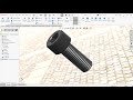 SOLIDWORKS Fast Allen Bolt 3D Modeling
