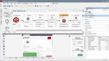 ZAPTEST - API and UI steps