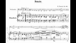Eduard Franck - Cello Sonata in F Major, Op.42 - YouTube