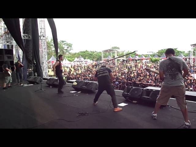 Revenge - Global Suffering Disease Live at Hammersonic Metal Festival 2013 class=