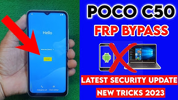 Poco C50 Frp Bypass Without Pc & Poco C50 Pattern Password Unlock