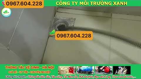 Thông Tắc Cống Tại Ân Thi Hưng Yên ☎️ 0967.604.228