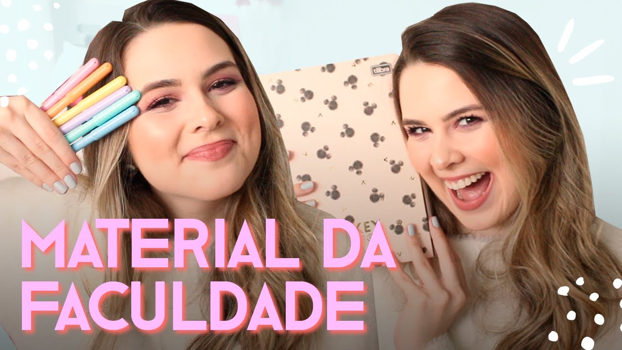 VOLTA ÀS AULAS: Meu material escolar da faculdade (2020)