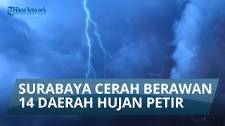 Info Cuaca 29 April 2022, Hujan Petir Guyur 14 Daerah pada Siang Hari