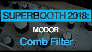 Download lagu Superbooth 2018 Modor unleash a new Comb Filter and more Superbooth 2018 Modor unleash a new Comb Filter and more