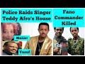 Ethiopian Police Raids Singer Teddy Afro S House Fano Commander Killed Tadesse Werede 