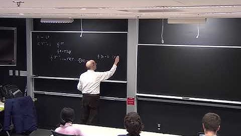 Advanced General Relativity - Lecture   17