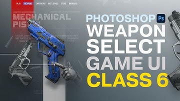 Weapon Select UI -  Speed Build - Photoshop - Part 6