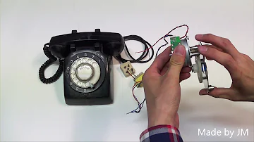 Rotary Dial Phone Ringing without telephone connection