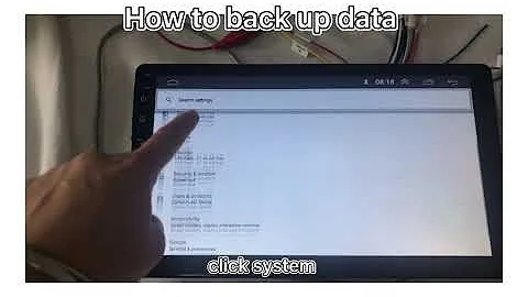 Binize: how to backup data on the unit of MTK system