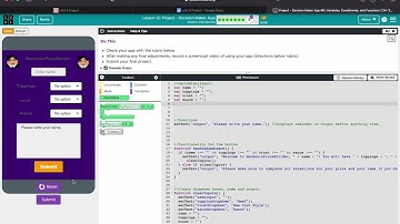 APCSP decision maker app.