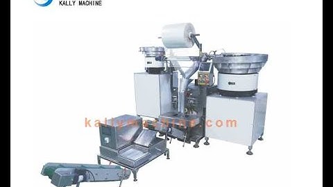 3 vibrating feeder universal counting packing machine with weigh checker
