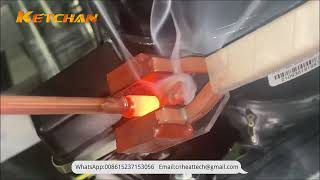 Portable Induction Heater used in Copper Pipe Welding Production Line