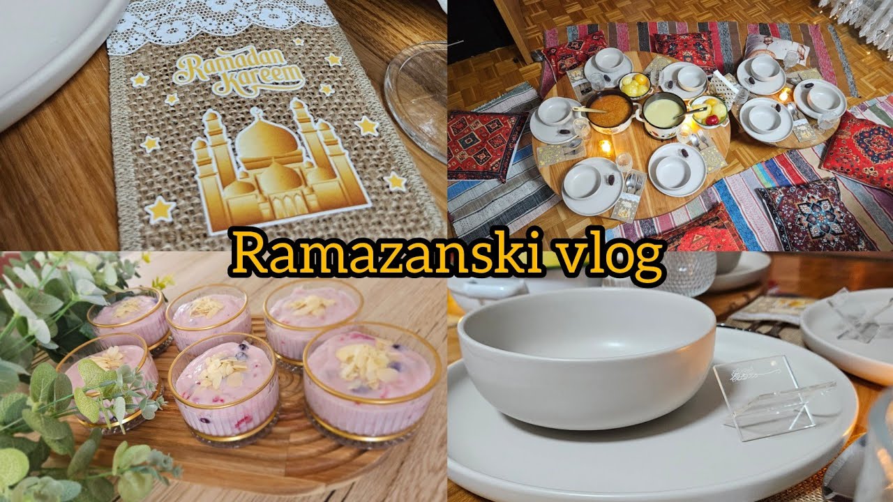 Bosanski iftar kod mojih drugarica 🌙 Domaća jogobella