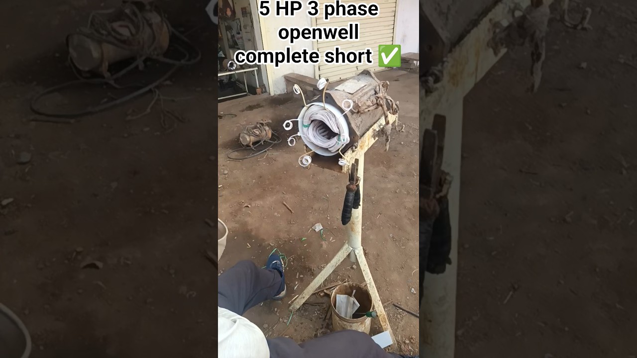3phase motor winding complete ✅