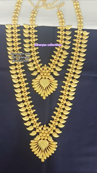 #keralaharam #saranyascollections #8015377604 #codavailable #imponjewellery #onegram #trending