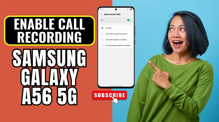 Enable Call Recording on Samsung Galaxy A56 5G | Step-by-Step Guide!