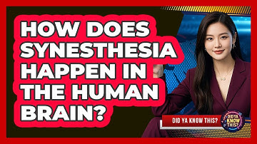 How Does Synesthesia Happen In The Human Brain? - Did Ya Know This