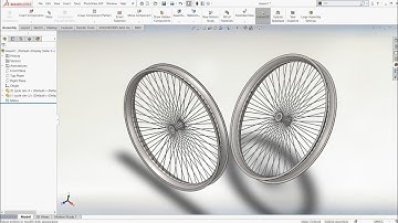 Bicycle Rim Designed In Solidworks 😍
