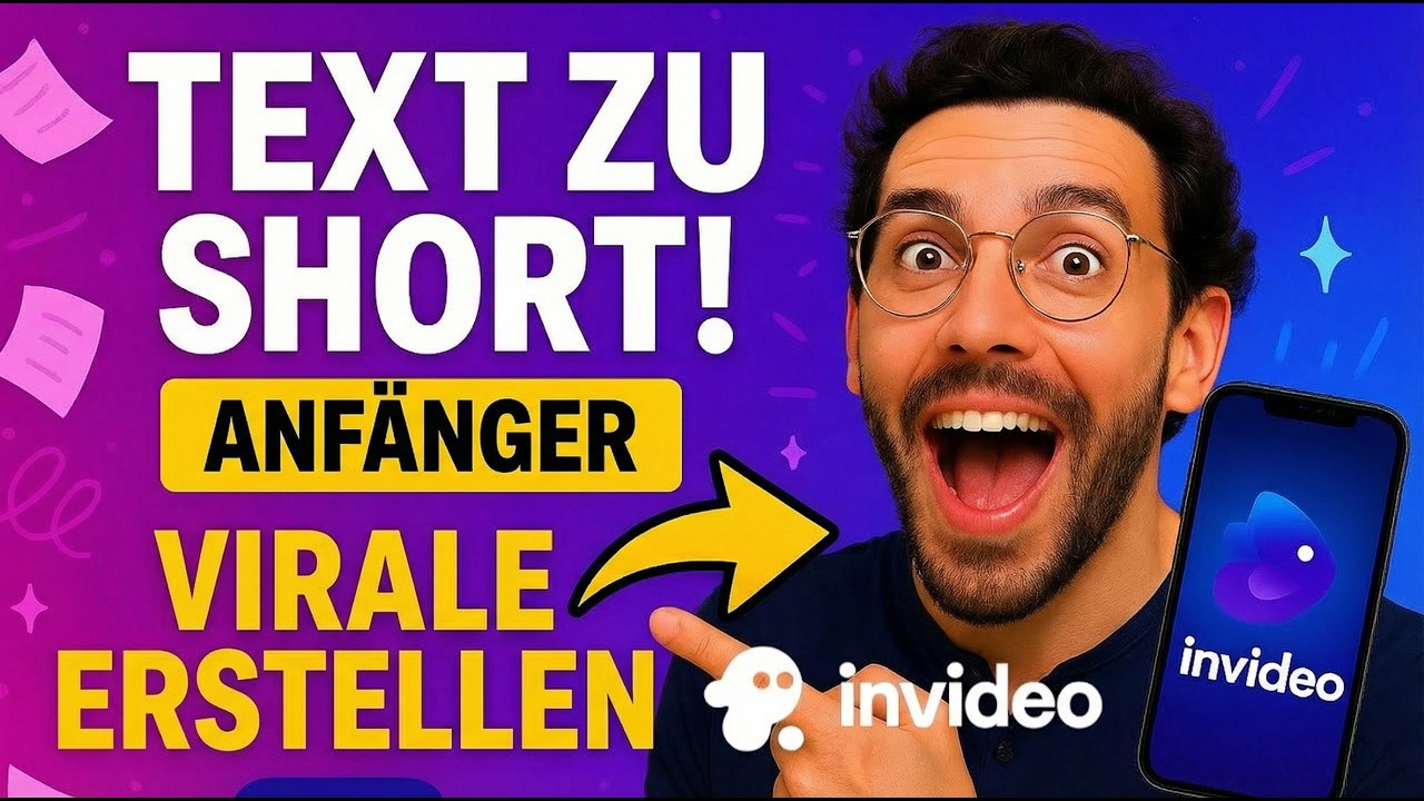 Erstelle virale YouTube Shorts aus Text! (InVideo AI Tutorial) - YouTube