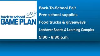 Back-to-school fair in Prince George s County
