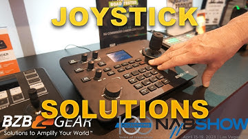 BZBGEAR Professional Joystick Controller Lineup | NAB 2023
