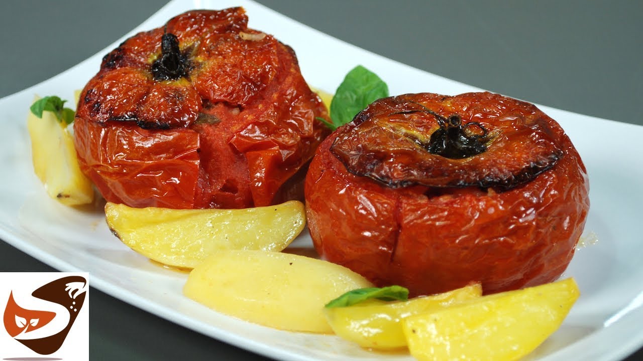 Pomodori di riso con patate - Buonissimi! - Primi piatti