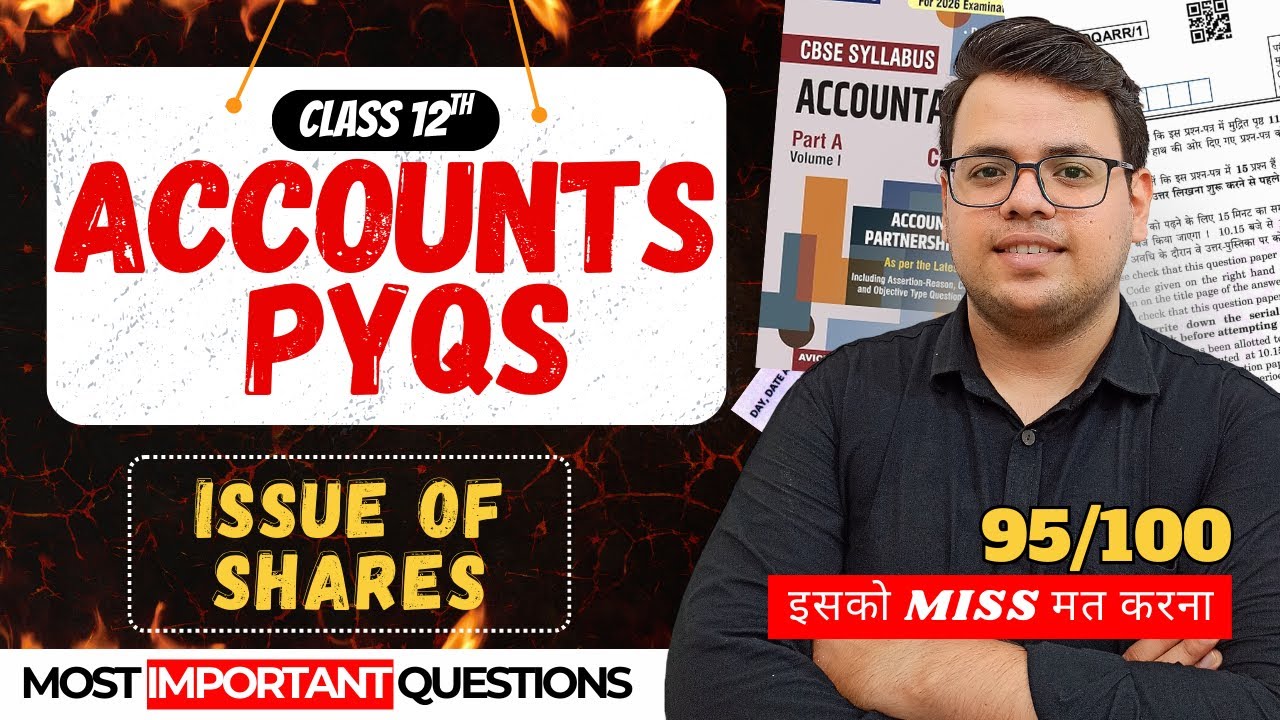Issue of Shares Most Important PYQs | Pro-rata & Forfeiture | Class 12 Accounts | CBSE 2026