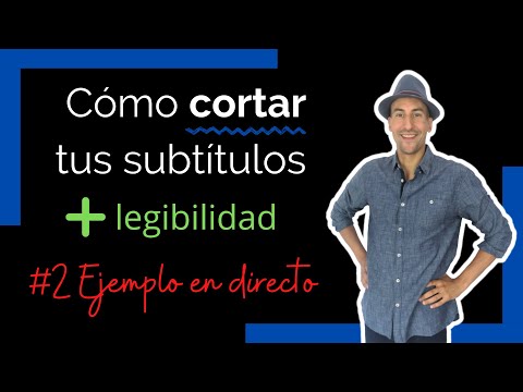 Video: Cómo Cortar Subtítulos