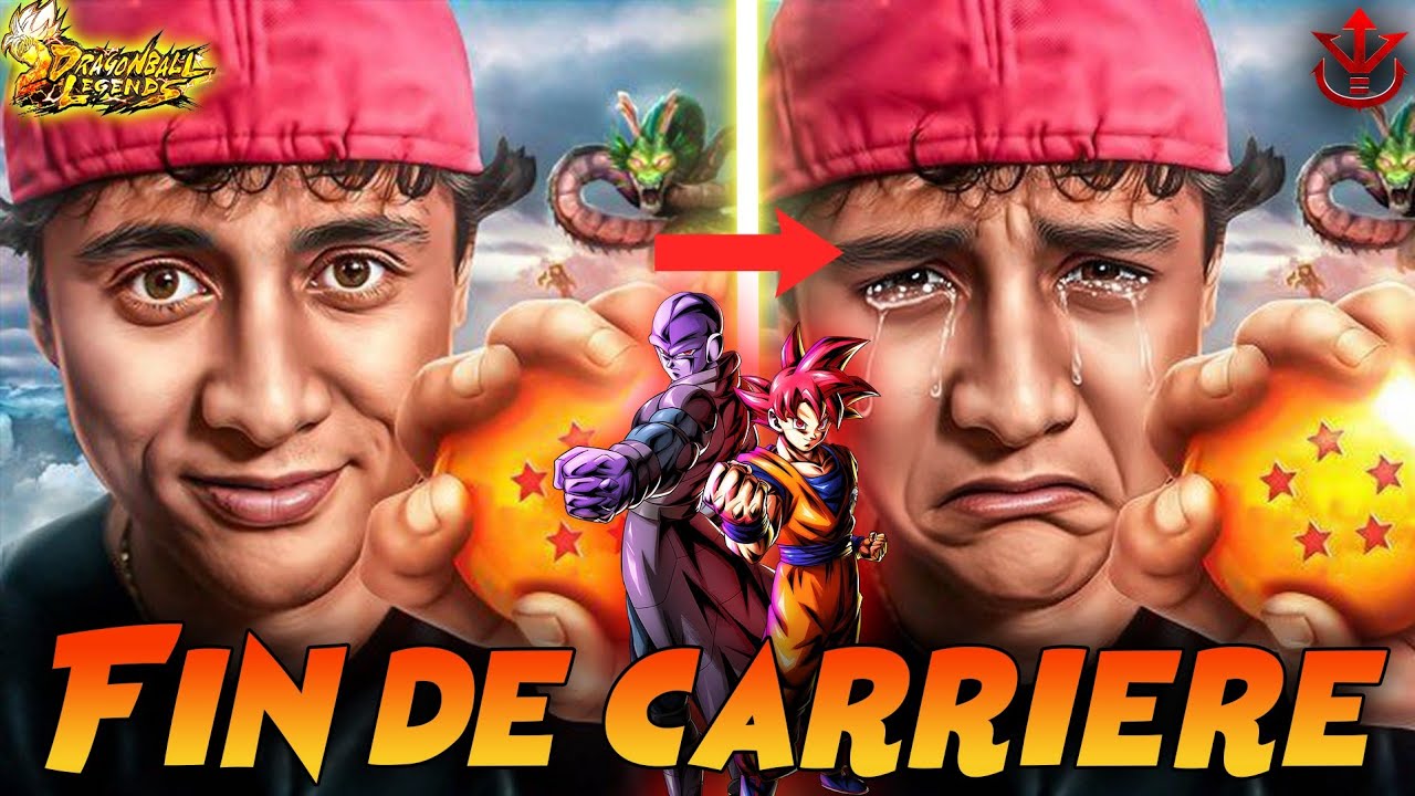 Fin de carrière pour ce Youtubeur 🥀🥀🥀 [DBLEGENDS]