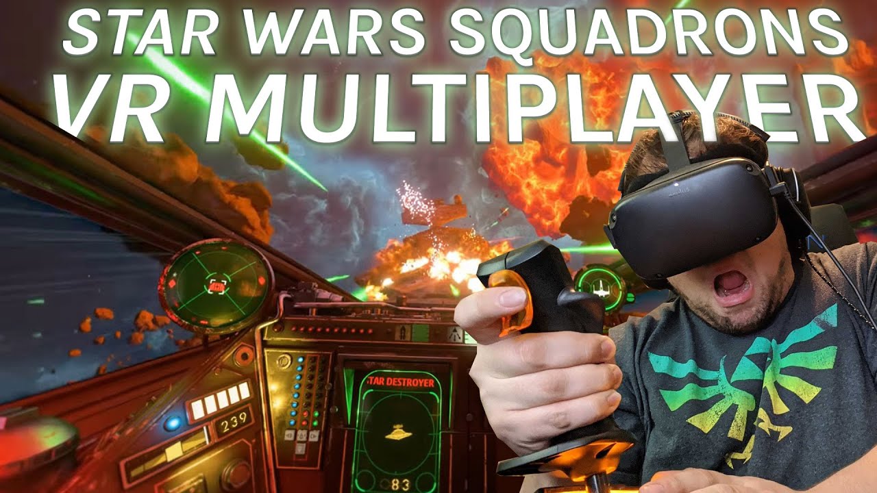 STAR WARS: SQUADRONS VR - Multiplayer Gameplay Livestream! PC w/ Flight -