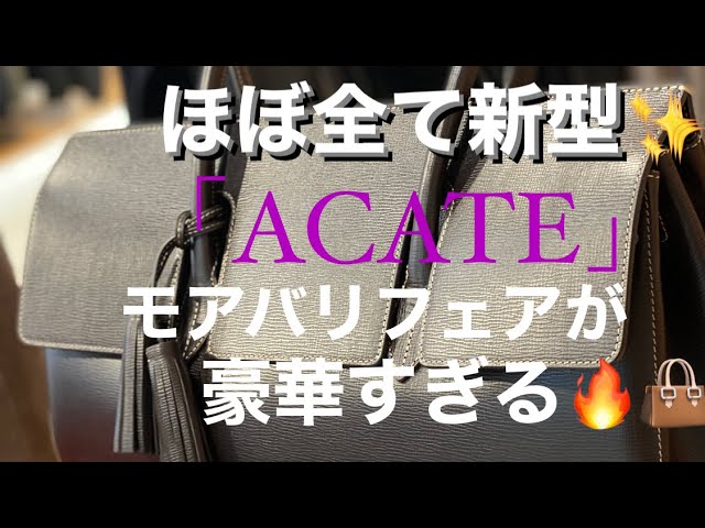Re-appearance] Acate's classic bag, which sold out, is back