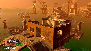Splatoon 2 - Salmon Run (New Map - Lost Outpost)
