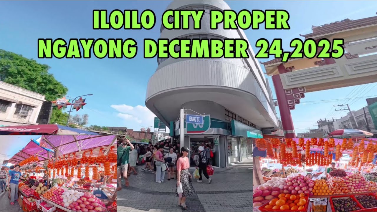 Iloilo City Proper Bisperas ng Pasko Virtual Tour 