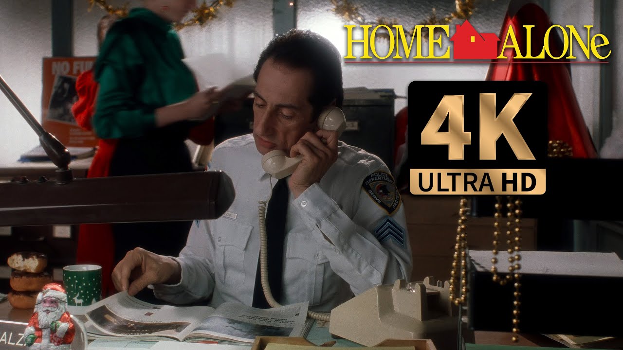 Home Alone - Kate Calls The Police (4k)