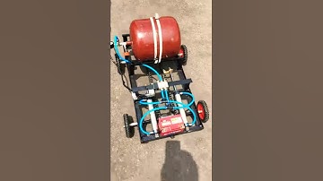 Mechanical engineering project - Compressed air car also called pneumatic vehicle
