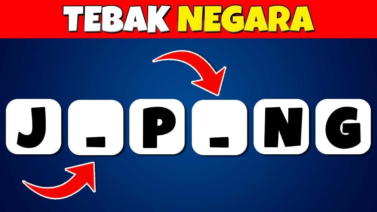Tebak Nama Negara di Dunia 🇮🇩🇩🇪🇧🇷🇸🇳🇦🇺 | Kuis Geografi🌏 - YouTube
