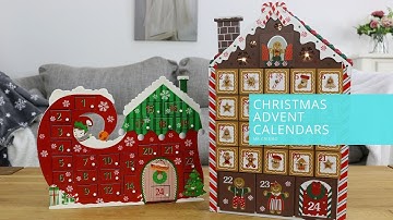 Reusable Wooden Christmas Advent Calendar & Decoration