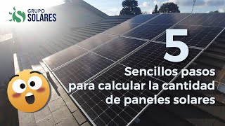 ☀️ ¿Cuántos paneles solares necesito? by Grupo Solares 1,384 views 1 year ago 26 minutes