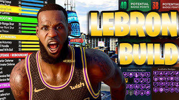 Best Small Forward Build 2k22 Next Gen. Lebron James Build 2k22 Next Gen