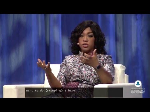 Shonda Rhimes at the 2015 Massachusetts Conference for Women