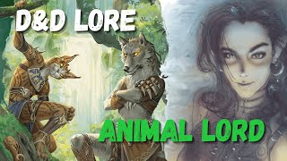 D&D Monster Lore - Animal Lord