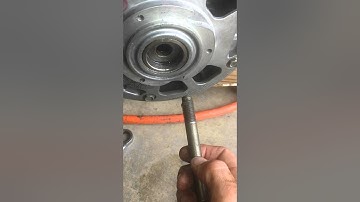 How to remove primary clutch from atv no tools