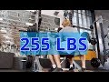 255 lbs Squat